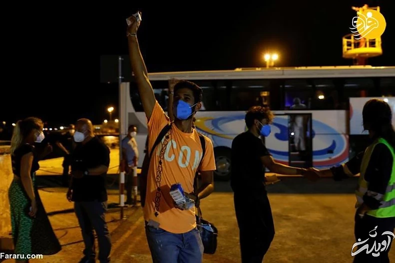 (تصاویر) نجات مهاجران سرگردان در دریا
